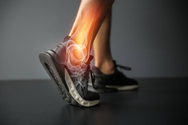 Walking/running and its effect on the ankle